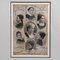 Amerikas First Ladies des 19. Jahrhunderts (1865-1893), Lithographie, gerahmt 2