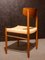 Danish Teak and Papercord Model 501 Dining Chair from AM, 1960s, Image 4