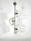 Italian Chrome Chandelier from Stilux Milano, 1960s, Image 5