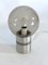 Mid-Century Aluminum and Bullicante Glass Table Lamp from Stilux Milano, Image 8