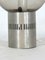 Mid-Century Aluminum and Bullicante Glass Table Lamp from Stilux Milano, Image 9