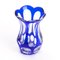 Vase en Cristal Couleur Cobalt 2