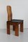 Italienischer Modell 1934-765 Stuhl aus natürlichem Nussholz von Carlo Scarpa für Bernini, 1977 1