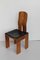 Italienischer Modell 1934-765 Stuhl aus natürlichem Nussholz von Carlo Scarpa für Bernini, 1977 9