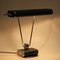 French Art Deco Charcoal Grey & Chrome Table Lamp by Eileen Gray for Jumo, 1940s 2