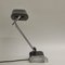 Lampe de Bureau Art Déco Gris Charbon et Chrome par Eileen Gray pour Jumo, France, 1940s 3