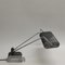Lampe de Bureau Art Déco Gris Charbon et Chrome par Eileen Gray pour Jumo, France, 1940s 5