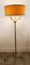 Brass Floor Lamp with 4 Lights & Lampshade, Image 7