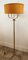 Brass Floor Lamp with 4 Lights & Lampshade, Image 11