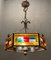 Vintage Italian Rustic Murano Glass Lamp, Image 2