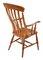 Antique Victorian Elm & Beech Grandad Windsor Chair, 19th Century, Image 5