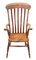 Antique Victorian Elm & Beech Grandad Windsor Chair, 19th Century 7