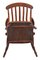 Antique Victorian Elm & Beech Grandad Windsor Chair, 19th Century 4