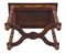 Charles II Revival Oak & Elm Writing Desk Dressing Table, 1920s 2