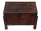 Antique Indian Oriental Hardwood Coffer or Chest, 18th Century 8