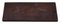 Antikes östliches Padauk Tablett aus Messing & Kupfer mit Intarsien, 1900er 2