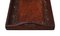 Antikes östliches Padauk Tablett aus Messing & Kupfer mit Intarsien, 1900er 6