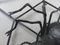 Schwarze Wanddekoration Spider aus Eisen, 1950er 15