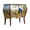 Rococo 2-Drawer Chest with Christian Lacroix Gold Design, Image 1