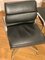 EA 207 Armchairs in Black Leather by Charles & Ray Eames for Vitra, Set of 2 7