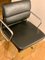 Poltrone EA 207 in pelle nera di Charles & Ray Eames per Vitra, set di 2, Immagine 6