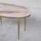 Table Basse ou d'Appoint Mid-Century en Laiton et Marbre 8