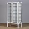 Vintage Glass and Iron Medical Cabinet, 1970s, Image 1