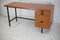 Wood and Steel Desk, France, 1960, Image 10