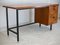 Wood and Steel Desk, France, 1960, Image 14