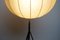 Mid-Century Cocoon Dreibein Stehlampe, 1960er 8