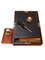 Mid 19. Jh. Schreibplatte aus Palisander mit rotem Samt, Glas Tintenfass, Schreibblock & Stift 8