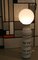 Opaline & Murano Glass Floor Lamp by Torlasco for Stilux Milan, 1960s 11