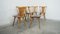 Brutalist Beech Dining Chairs from Bombenstabil, 1960s, Set of 6 3