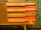 Italienisches Holzbrett Formica Messing Sideboard im Stil von Gio Ponti, 1950er 8