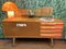 Italian Wooden Board Formica Brass Sideboard in the Style of Gio Ponti, 1950s, Image 28