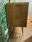 Italienisches Holzbrett Formica Messing Sideboard im Stil von Gio Ponti, 1950er 25