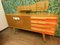 Italian Wooden Board Formica Brass Sideboard in the Style of Gio Ponti, 1950s, Image 5