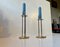 Nautical Adjustable Candlesticks by Peter Seidelin Jessen for Delite, Set of 2 1