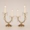Wiener Regency Stil Kristall & Gold Messing 2-Leuchten Maria Theresa Tischlampen, 2er Set 7