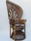 Vintage Rattan Peacock Chair, 1960s, Image 3