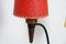 Lámpara de pie escandinava Mid-Century de teca, años 50, Imagen 4