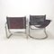 Mid-Century Italian Lounge Chairs, Set of 2, 1980s 5