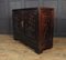 Chinese Carved Zitan Sideboard in Black Lacquer 12