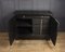 Chinese Carved Zitan Sideboard in Black Lacquer 11