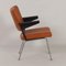 Brown Leather & Ash 1445 Armchair by Andre Cordemeyer for Gispen, 1960s 6
