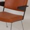 Brown Leather & Ash 1445 Armchair by Andre Cordemeyer for Gispen, 1960s, Image 9
