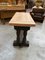 Small Console Table in Solid Oak, Image 4