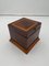 Cubic Biedermeier Box, Mahogany and Maple, Austria, circa 1840 3
