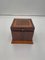 Cubic Biedermeier Box, Acajou et Erable, Autriche, vers 1840 2