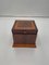 Cubic Biedermeier Box, Mahogany and Maple, Austria, circa 1840 2